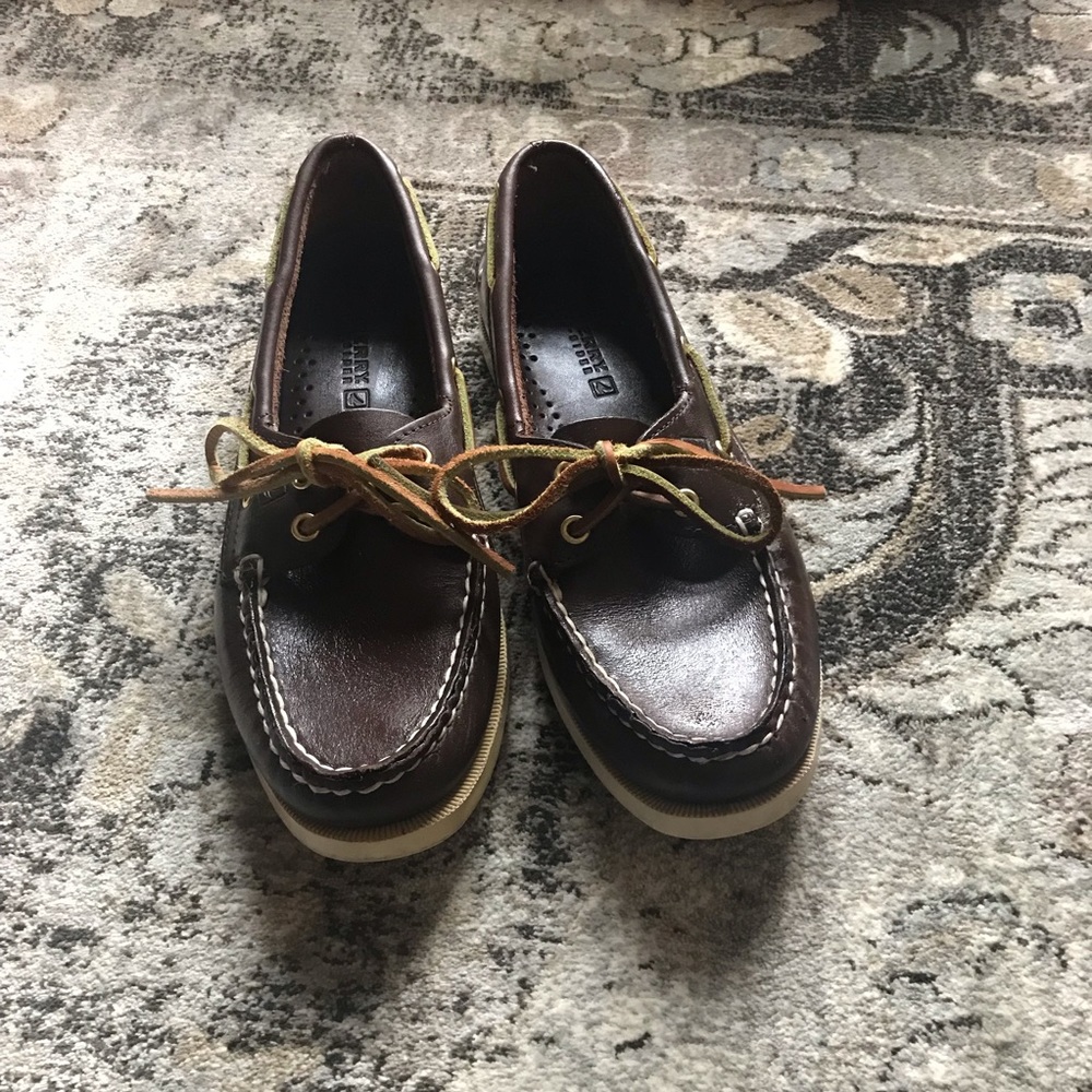 Brown Leather Sperry